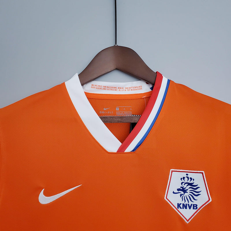 Camisa Retrô Seleção Holanda 2008/08 Home