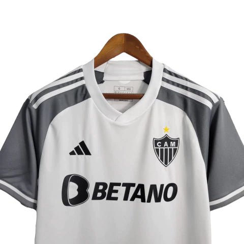 CAMISA ATLÉTICO MINEIRO II 23/24 TORCEDOR ADIDAS MASCULINA - BRANCA COM PATROCINADOR