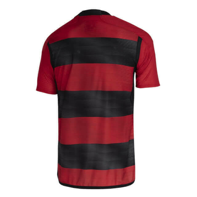 Camisa Flamengo I 23/24 Torcedor Adidas Masculina - Vermelha Preto