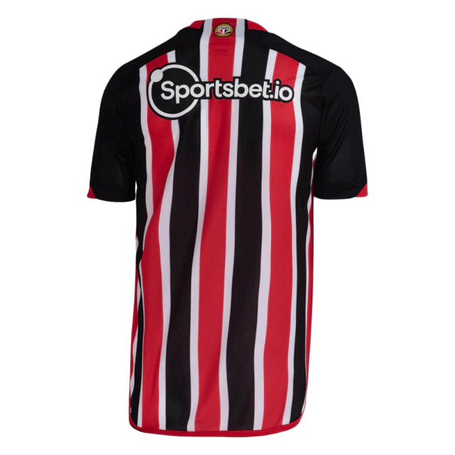 Camisa São Paulo II 2023 Torcedor Adidas Masculina - Preta, Vermelha e Branca